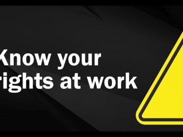 Know your health and safety rights at work